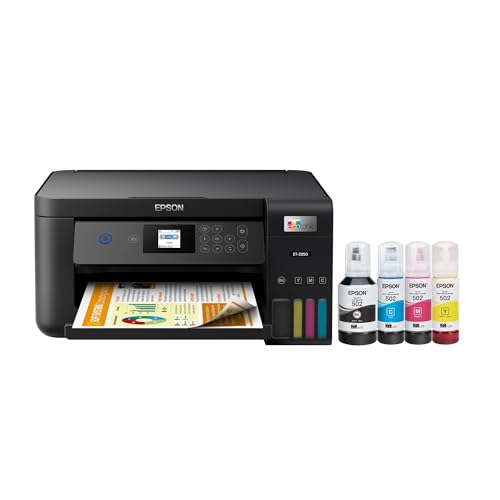 Epson EcoTank ET-2850 Wireless Color All-in-One Printer