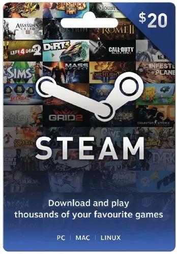 STEAM Game Card NZ$20