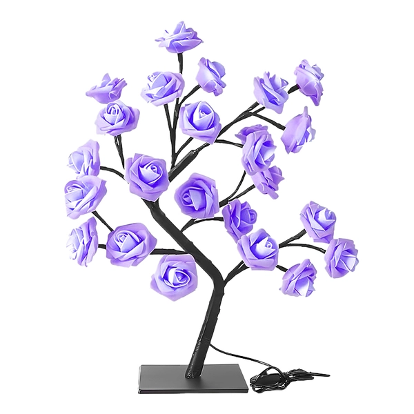 DISCOUNTED & no freight! Purple LED Rose Tree Lamp