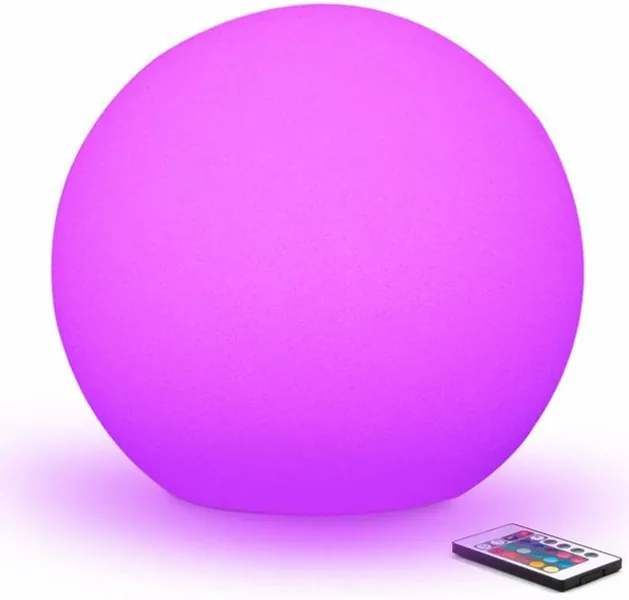 Multi-Coloured Ball Light Ball with Smart Remote