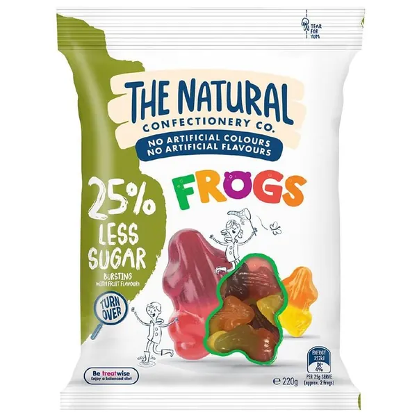 The Natural Confectionery Co. Gummy Frogs