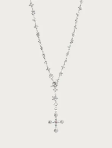 Daisy Molecule Chain | Silver