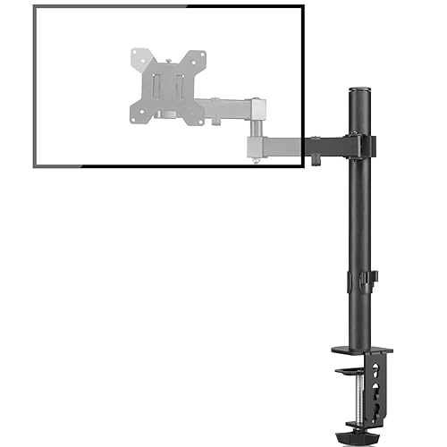 Bracwiser Brazo Monitor, Soporte para Monitor para Pantalla LED LCD de 13-32 Pulgadas, Altura Ajustable, VESA 75/100 mm, 2 Opciones de Montaje, Soporte Monitor Escritorio - MD7421 - 40cm pôle
