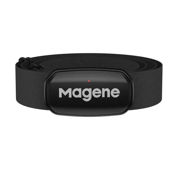 Magene H303 Pulsmesser Brustgurt HRM Fitness Tracker IP67 wasserdichte Unterstützung Bluetooth 4.2 und ANT+, Kompatibel Wahoo, Zwift, Strava, Elite HRV - 