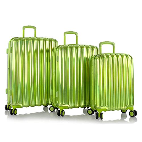 Heys America Astro Iridescent Spinner Luggage | Green / 3pc Set