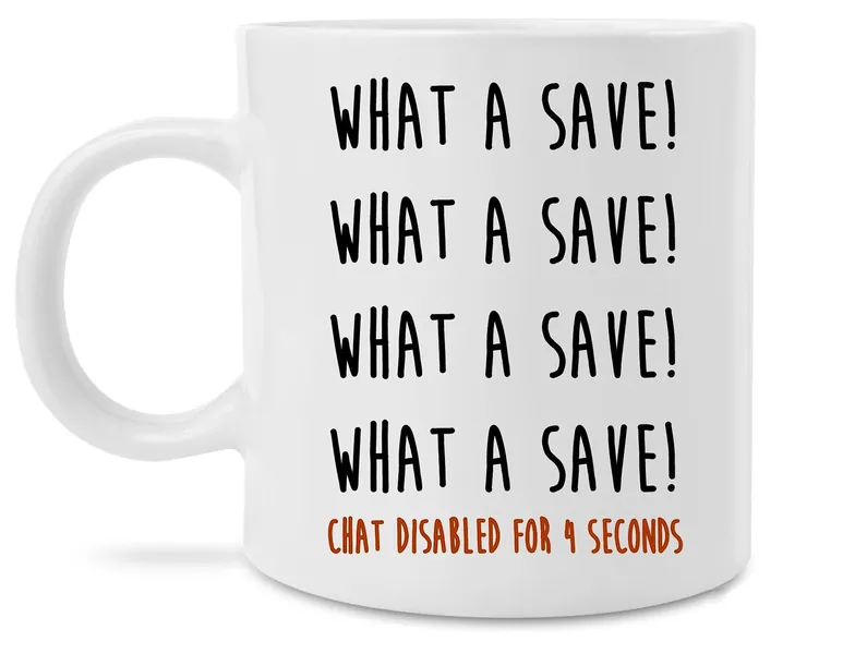 What A Save Chat Mug, Chat Disabled For 4 Second Mug, Funny Rocket League, Birthday Gift For Family, Besties Mug, Gift For Him, Funny Saying Mug - White