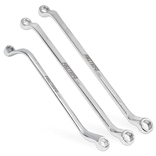 FIRSTINFO Offset Automotive Brake Bleeder Wrench 6 Sizes in 1 Set