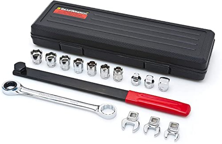 GEARWRENCH 15 Piece Ratcheting Serpentine Belt Tool Set - 3680D - ⭐️ Exclusive