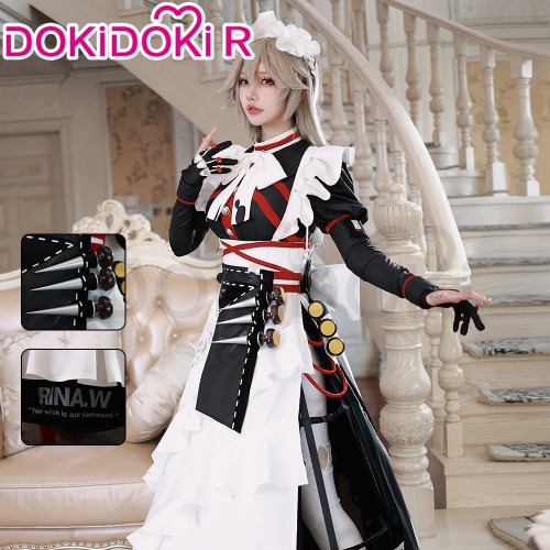 【Partially Ready For Ship】DokiDoki-R Game Zenless Zone Zero Cosplay Alexandrina Sebastiane Costume Victoria Housekeeping Co. Maid | XL-Order Processing Time Refer to Description Page