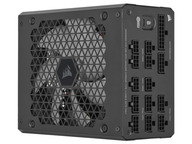 CORSAIR HX1000i Fully Modular Ultra-Low Noise ATX Power Supply - ATX 3.0 & PCIe 5.0 Compliant - Fluid Dynamic Bearing Fan - CORSAIR  iCUE Software Compatible - 80 PLUS Platinum Efficiency