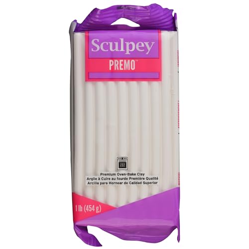 Sculpey Premo Art Clay, White - White