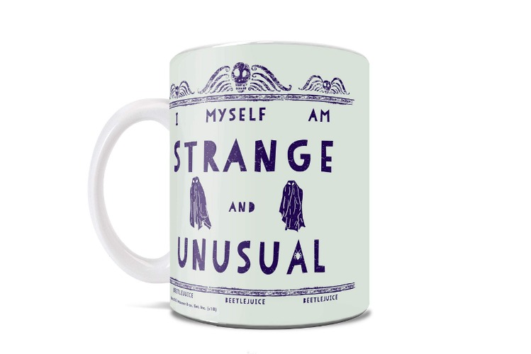 Beetlejuice - Strange and Unusual - Winona Ryder as Lydia Deetz - 11 oz Ceramic Coffee or Tea Mug – Officially Licensed Merchandise - Perfect for gifting or collecting - Lydia Deetz