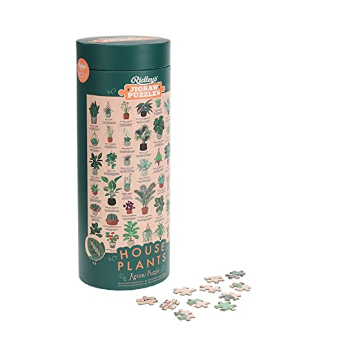 Ridley's JIG058 House of Plants Jigsaw Puzzle, Green