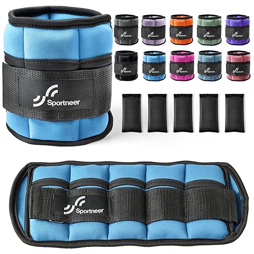 Sportneer Adjustable Ankle Weights