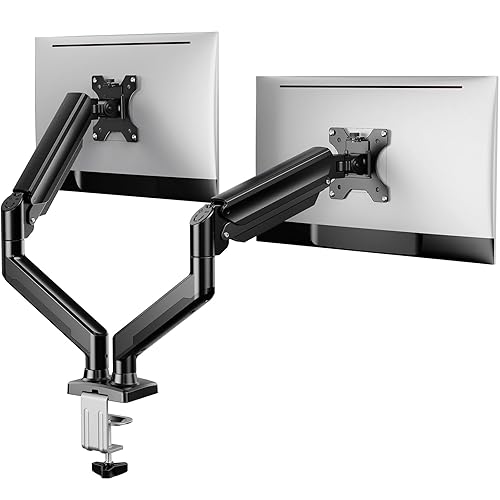 dual monitor arm