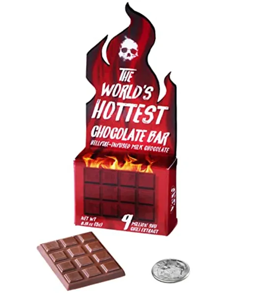 World's Hottest Chocolate Bar: Super spicy chocolate made with 9 million SHU. From Vat19.
