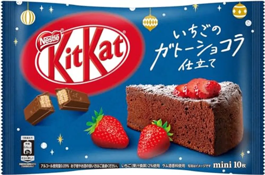 Japanese Mini Kit Kat Strawberry Gateau Chocolat Nestle KitKat Chocolate Japan Import