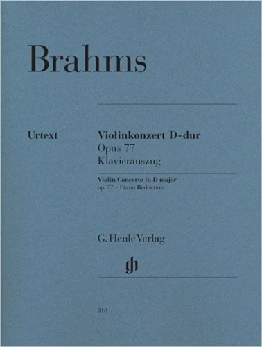 Brahms: Violin Concerto in D Major, Op. 77 - Sheet music