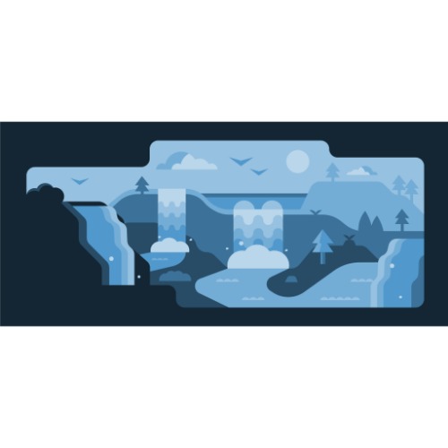 Elemental Deskmats | Water