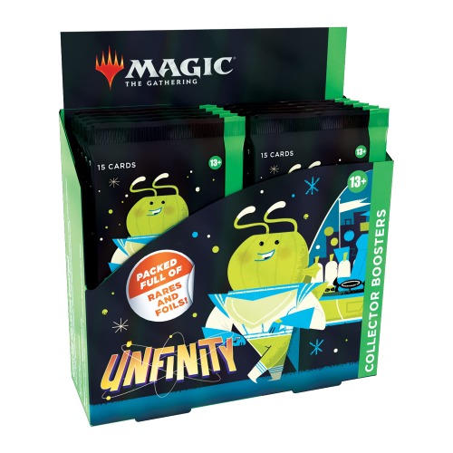 Magic: The Gathering Unfinity Collector Booster Box | 12 Packs + Box Topper (181 Magic Cards) - 