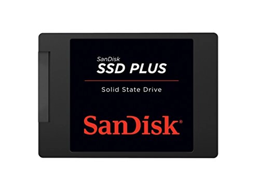SanDisk SSD PLUS 1TB Internal SSD - SATA III 6 Gb/s, 2.5"/7mm, Up to 535 MB/s - SDSSDA-1T00-G27