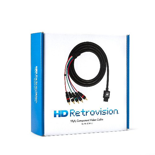 HD RETROVISION Wii YPbPr Component Cable for the Nintendo Wii/ Wii U | New