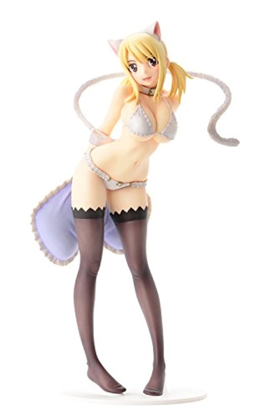 ORCATOYS Fairy Tail: Lucy White Cat Gravure Version PVC Figure (1:6 Scale)