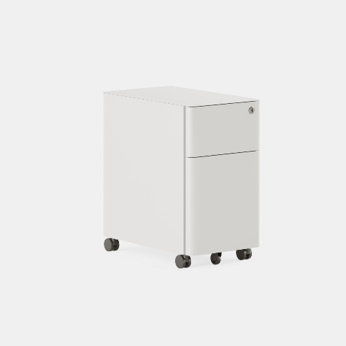 Small Filing Cabinet - White / Standard