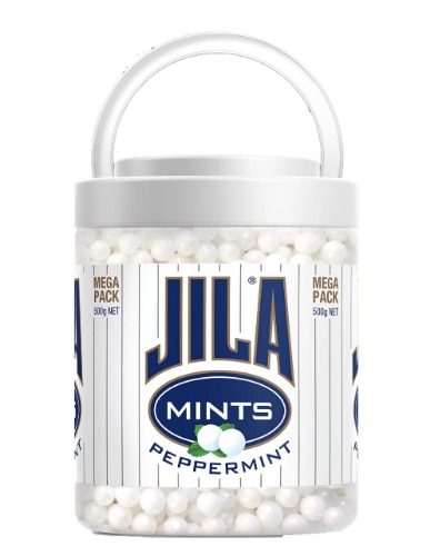 Jila Peppermint Mints Mega Pack, 500 g