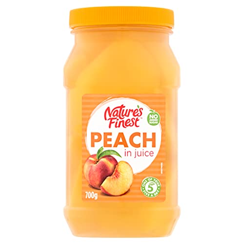 Natures Finest Juicy Peach in Juice 700g