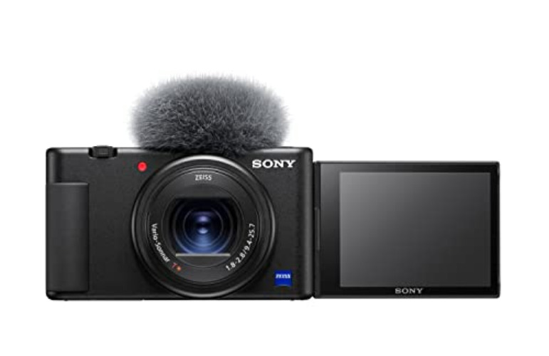 Sony Vlog camera ZV-1 | Digital Camera (Vari-angle Screen for Vlogging, 4K Video) ZV1BC- Black - Vlog Camera
