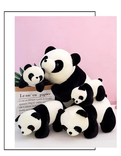 Valentina - High Quality Panda Plush Toy - Panda / 25cm