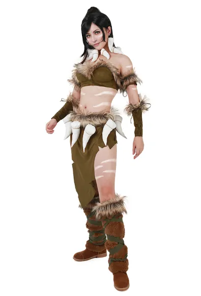League of Legends Classic Nidalee Cosplay Costume