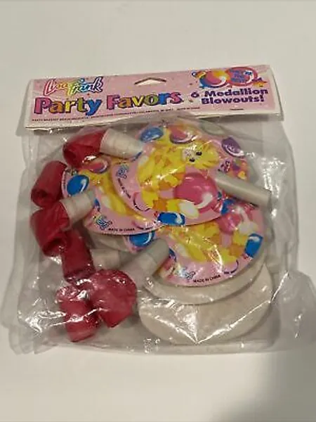 Vintage Lisa Frank Kitty Cat Party Medallion Blowouts NOS!!  | eBay