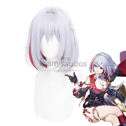 Game Honkai: Star Rail Cosplay Topaz Cosplay Wig