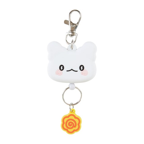Hanamaruobake Bestie Face Badge Reel