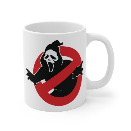 Ghostface Scream Mug, Halloween, Horror movies - 11oz