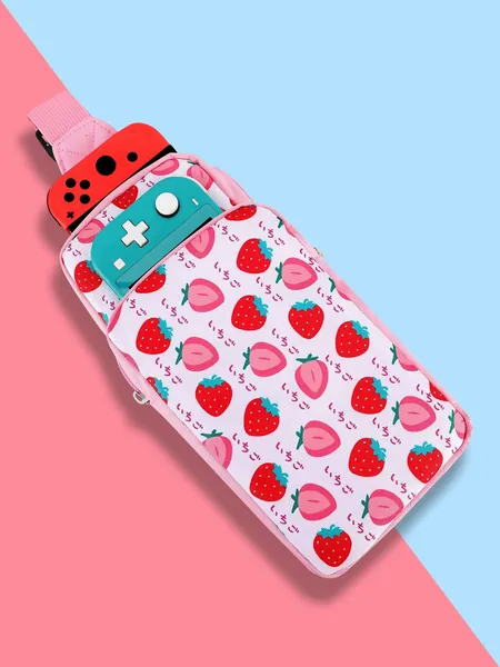 Strawberry Nintendo Switch Bag