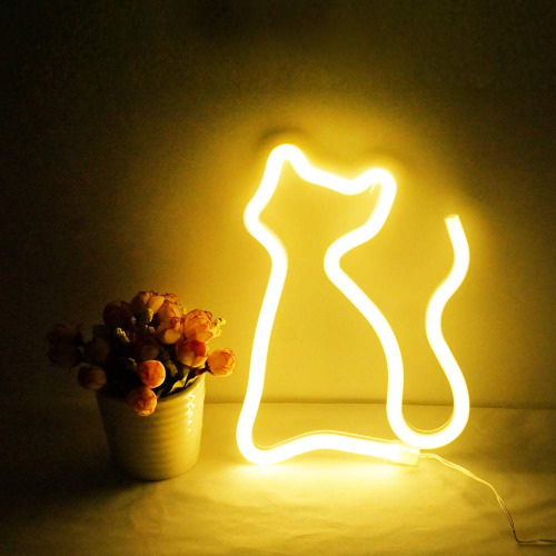 Cat Neon Light (Pink)