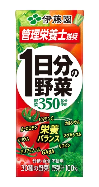 伊藤園 1日分の野菜 紙パック 200ml×24本