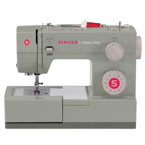 SINGER | Heavy Duty 4452 Sewing Machine , Gray - Sewing Machine