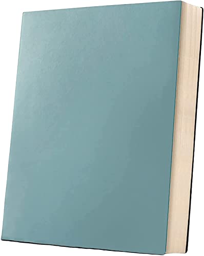 UIRIO Large Journal Notebook, Thick A4 Graph Paper 8 x11.5 inches, Soft Faux Leather Cover 400 Pages 200 Sheets, Square Grid Executive Notebooks for School, Work, Men, Women - Blue - Squared