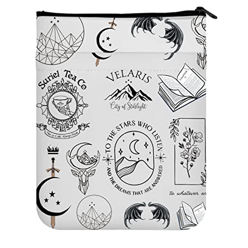 MAOFAED Book Inspired Gift Velaris The City of Starlight Book Sleeve for Book Lover to The Star Who Listen - to the starCA