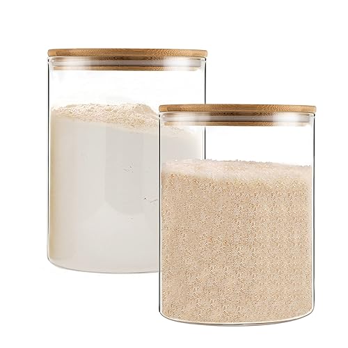 Glass Storage Jars 2 PACK 3200ml