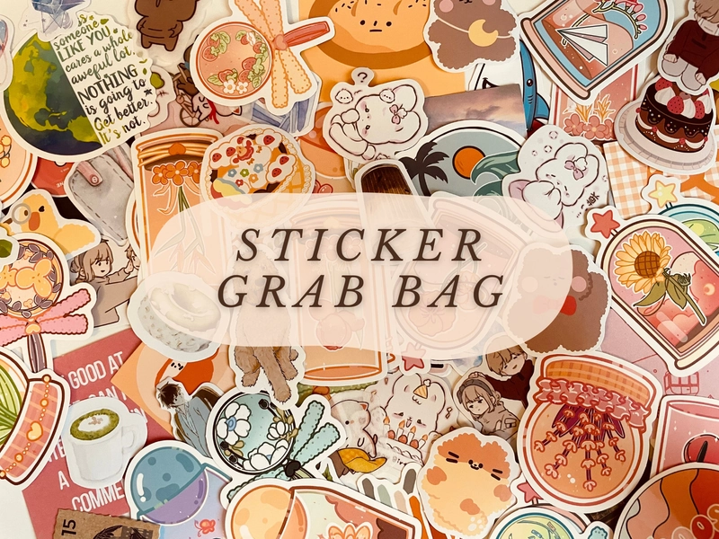 Cute Mystery Sticker Grab Bag