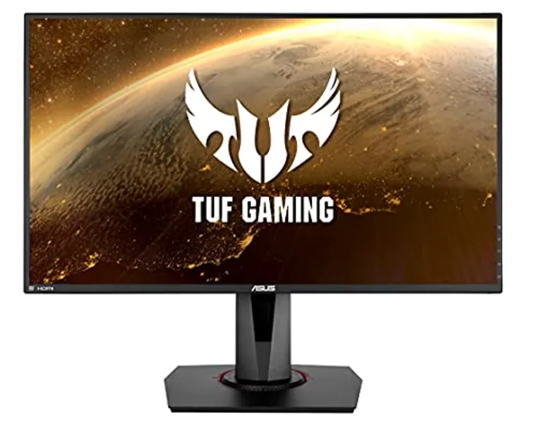 ASUS TUF Gaming VG279QM - 27 Zoll Full HD Monitor - 280 Hz, 1ms GtG, AdaptiveSync & G-Sync kompatibel, DisplayHDR 400 - Fast IPS Panel, 16:9, 1920x1080, DisplayPort, HDMI, ergonomisch