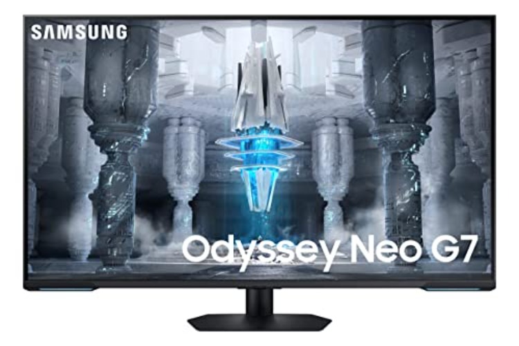 SAMSUNG 43" Odyssey Neo G7 G70NC Series, 144Hz, Quantum Matrix Technology, Gaming Hub- (LS43CG702NNXZA) [Canada Version] - LS43CG702NNXZA - 43 inch
