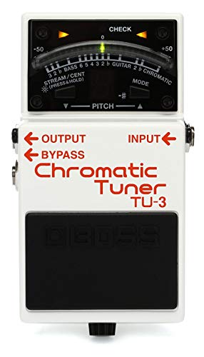Boss TU-3 Chromatic Tuner Pedal with Bypass - Standard - Tuner