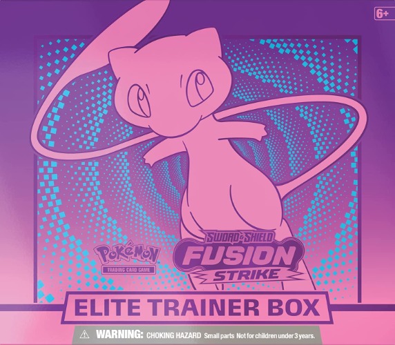 Pokémon TCG: Sword & Shield Fusion Strike Elite Trainer Box: 8 Booster Packs +More! - 