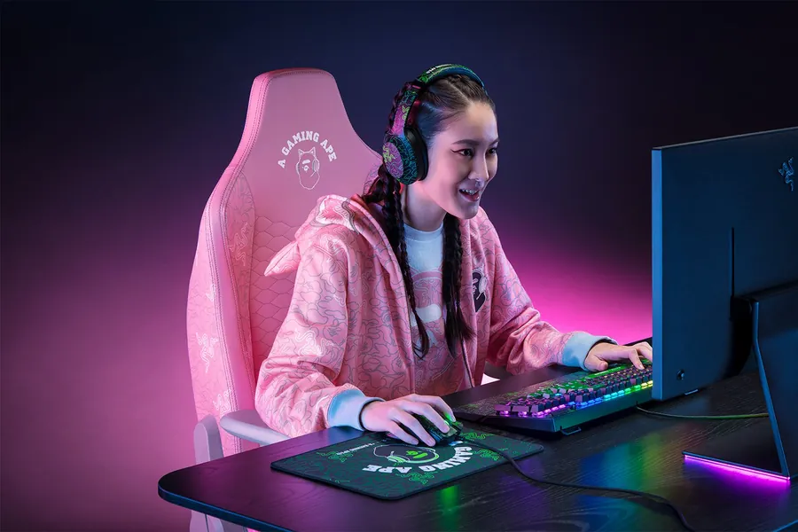 Razer x *A Bathing Ape® Iskur X - Quartz